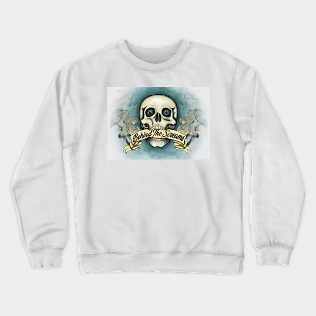 2021 Skull Logo Crewneck Sweatshirt by Behind The Screams Podcast